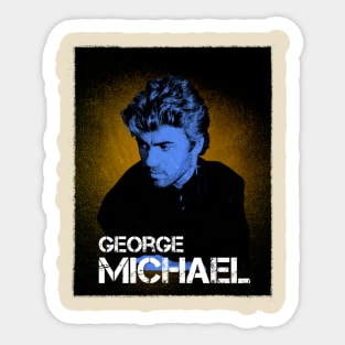 George Michael Sticker